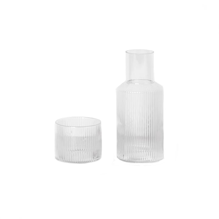 Ripple small karaffel sett - klar - Ferm Living