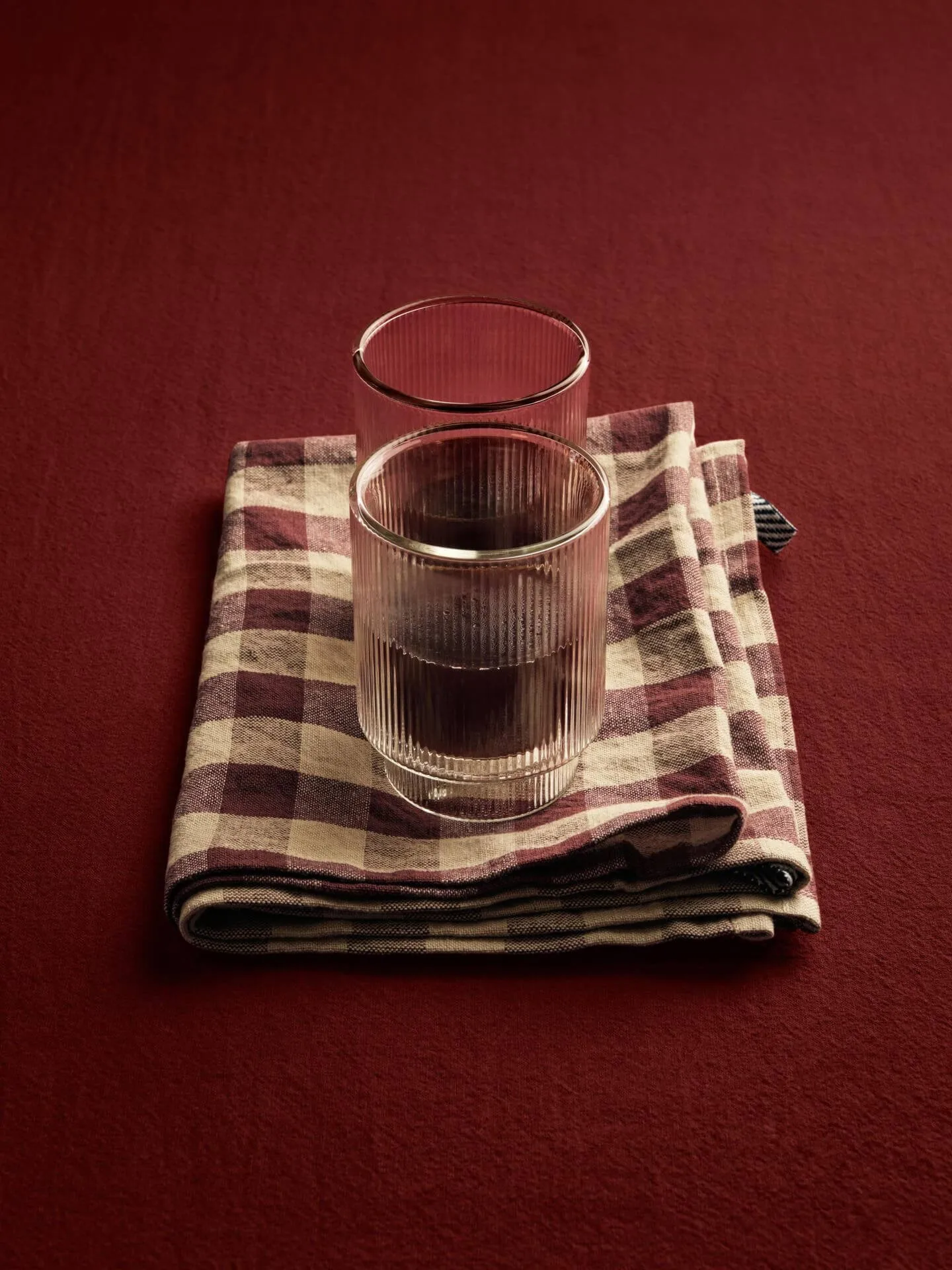 Ripple Thermal glass 22 cl, 2-pakning, Clear Ferm Living