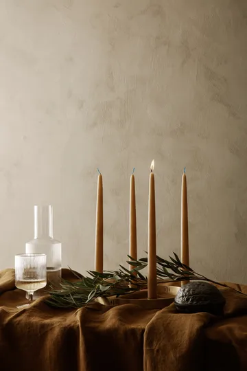 Ripple vinglass 2-pakning - Klar - Ferm Living