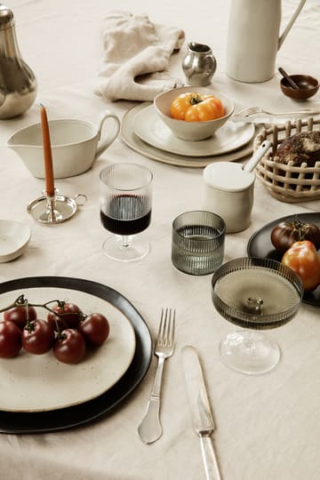 Ripple vinglass 2-stk. - Klar - Ferm Living