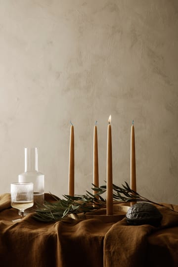 Ripple vinglass 2-stk. - Klar - Ferm Living