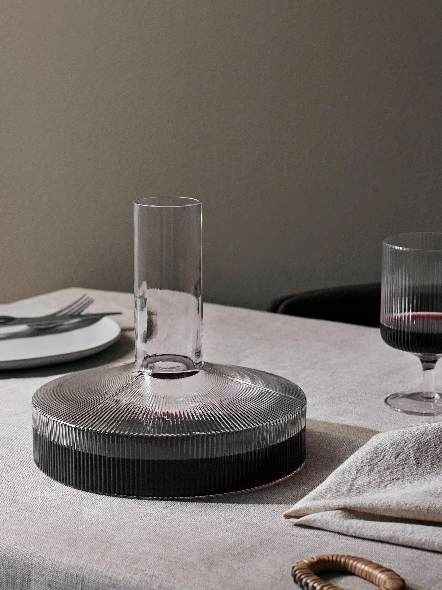 Ripple vinkaraffel, Clear Ferm Living