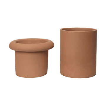 Rollo krukke Ø31x31 cm - Terracotta - Ferm Living