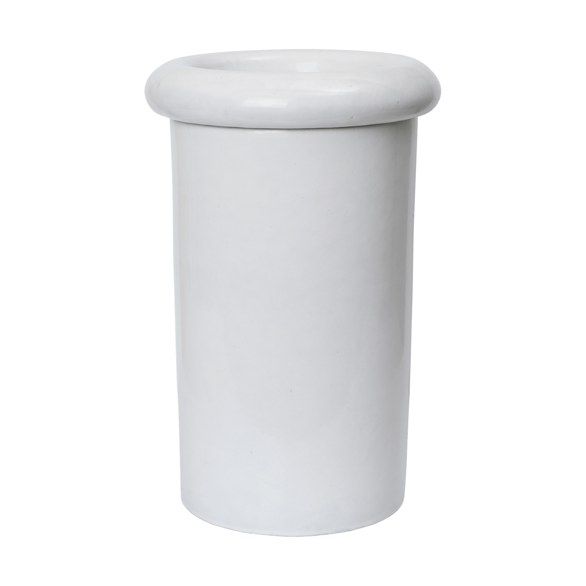 Bilde av Ferm Living Rollo krukke Ø31x46 cm White