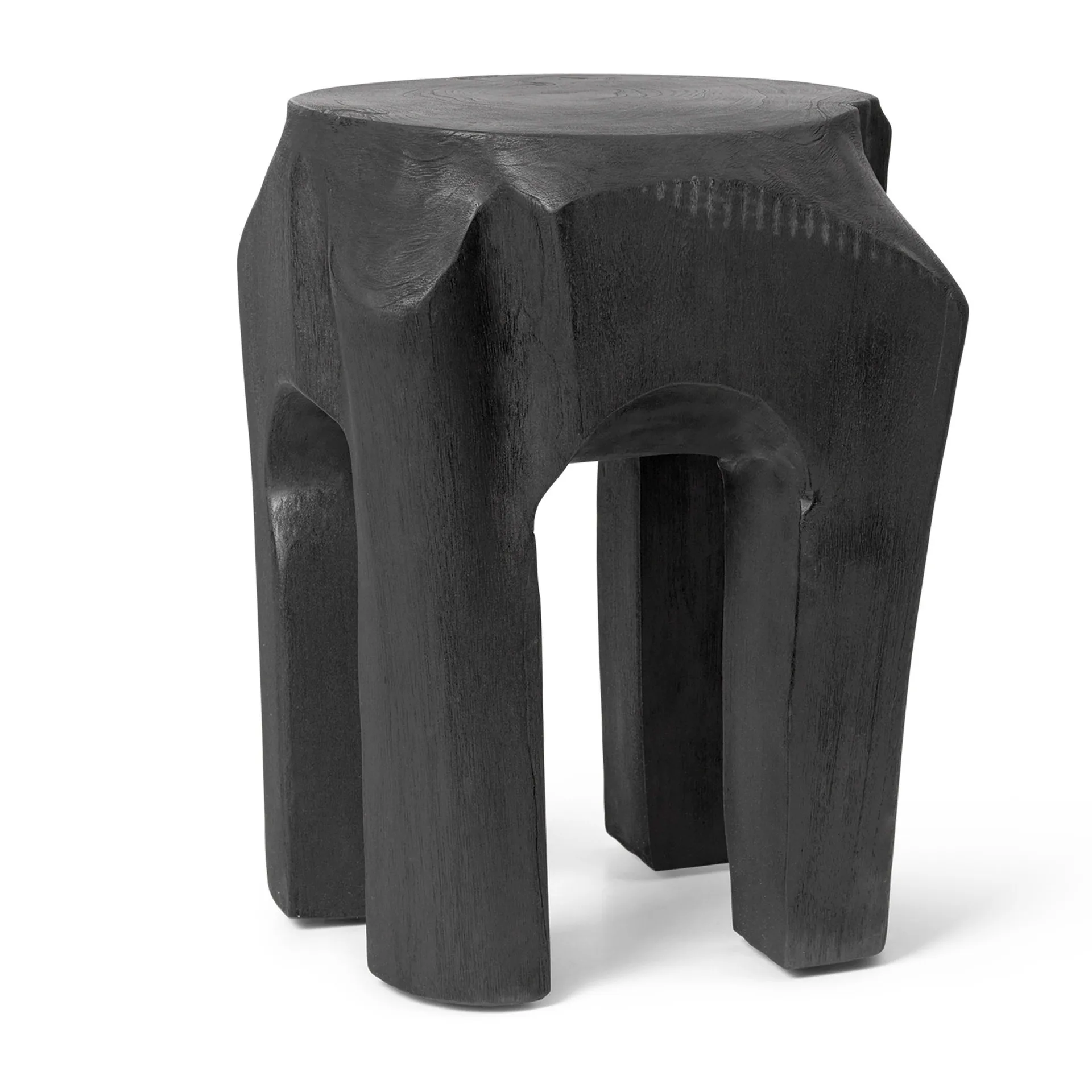 Root rund krakk Ø30x40 cm, Black stained Ferm Living