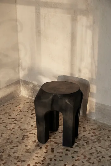 Root rund krakk Ø30x40 cm - Black stained - Ferm Living