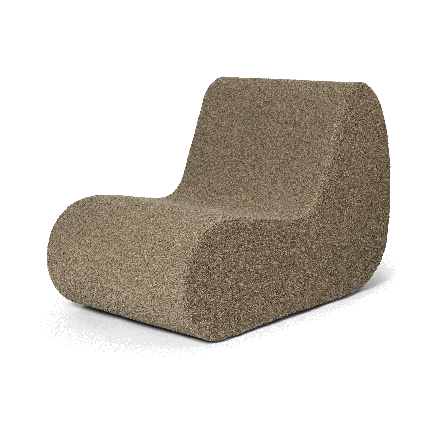 Rouli center module pure bouclé modulsofa, Sand Ferm Living