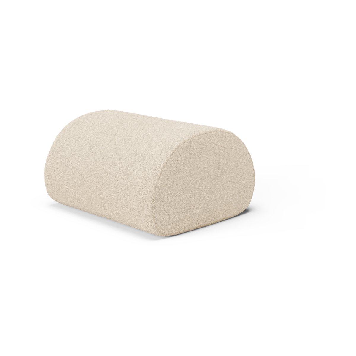 Ferm Living Rouli pouf pure bouclé sittepuff Off-white