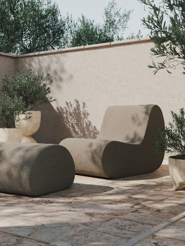Rouli pouf pure bouclé sittepuff - Sand - Ferm Living