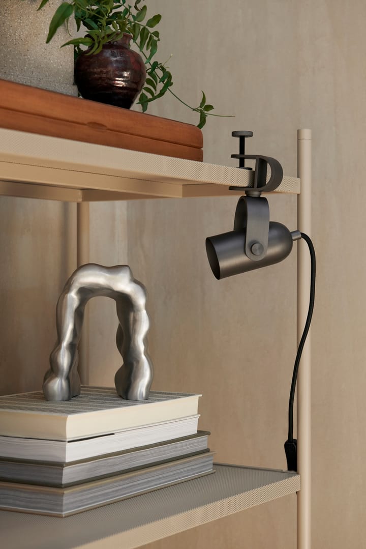 Ruuvi klemlampe Ø 6 x 16 cm, Blackened iron Ferm Living