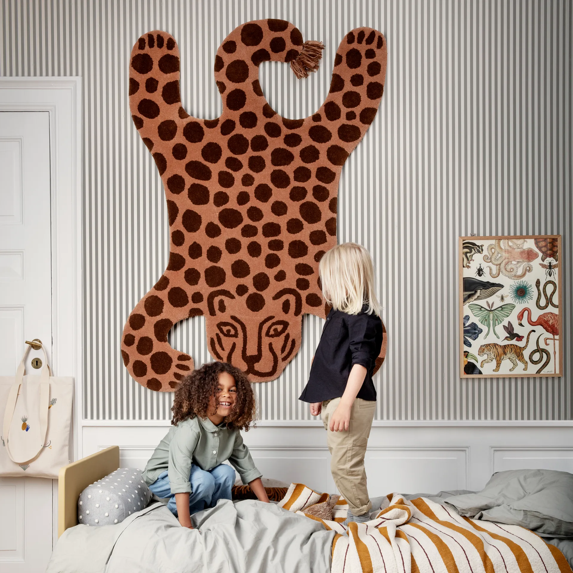 Safari gulvteppe, leopard Ferm Living