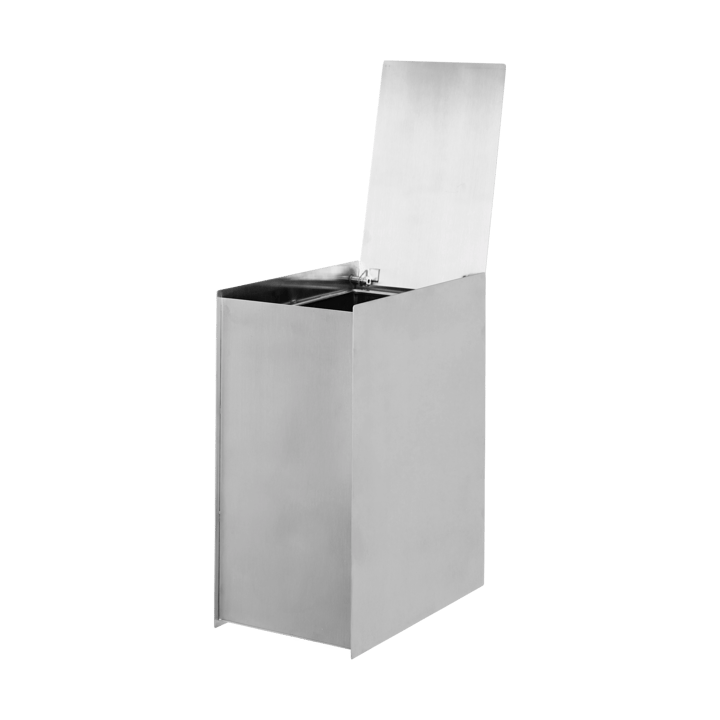 Sama søppelbøtte - Brushed stainless steel - Ferm Living