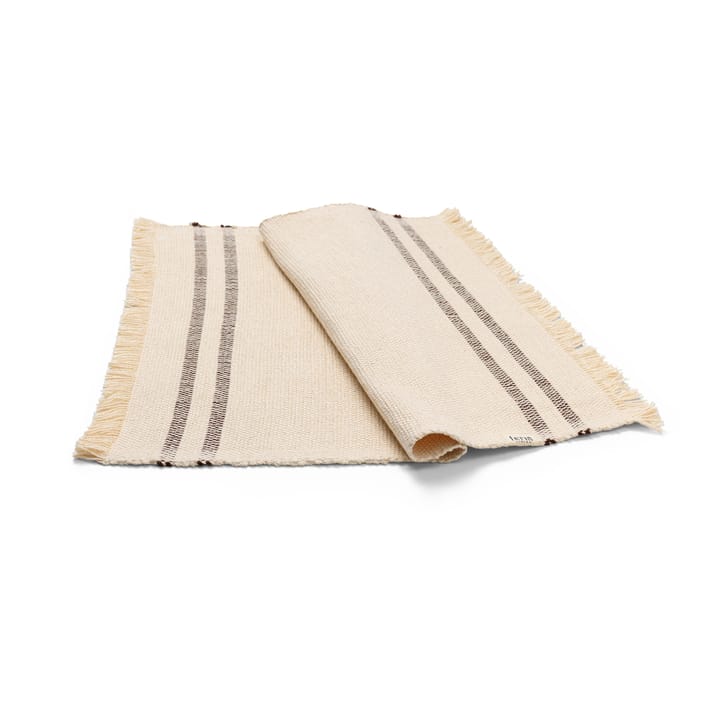 Savor spisebrikke 38 x 50 cm, Offwhite/Chocolate Ferm Living