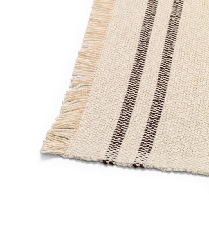 Savor spisebrikke 38 x 50 cm, Offwhite/Chocolate Ferm Living