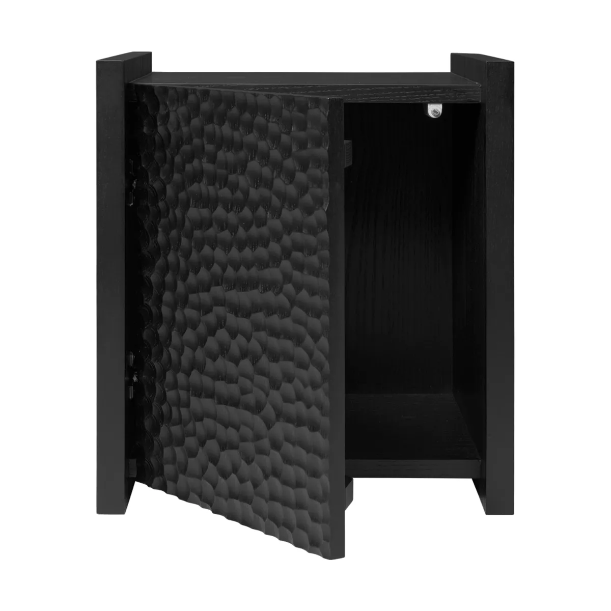 Scarni sidebord, Mørkbeiset ask, 38x40x45 cm Ferm Living