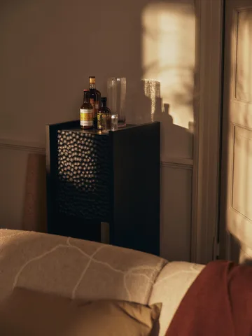 Scarni skap - Mørkbeiset ask, 38x40x100 cm - Ferm Living