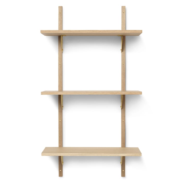 Sector hylle S/L - Eik-messing - Ferm Living