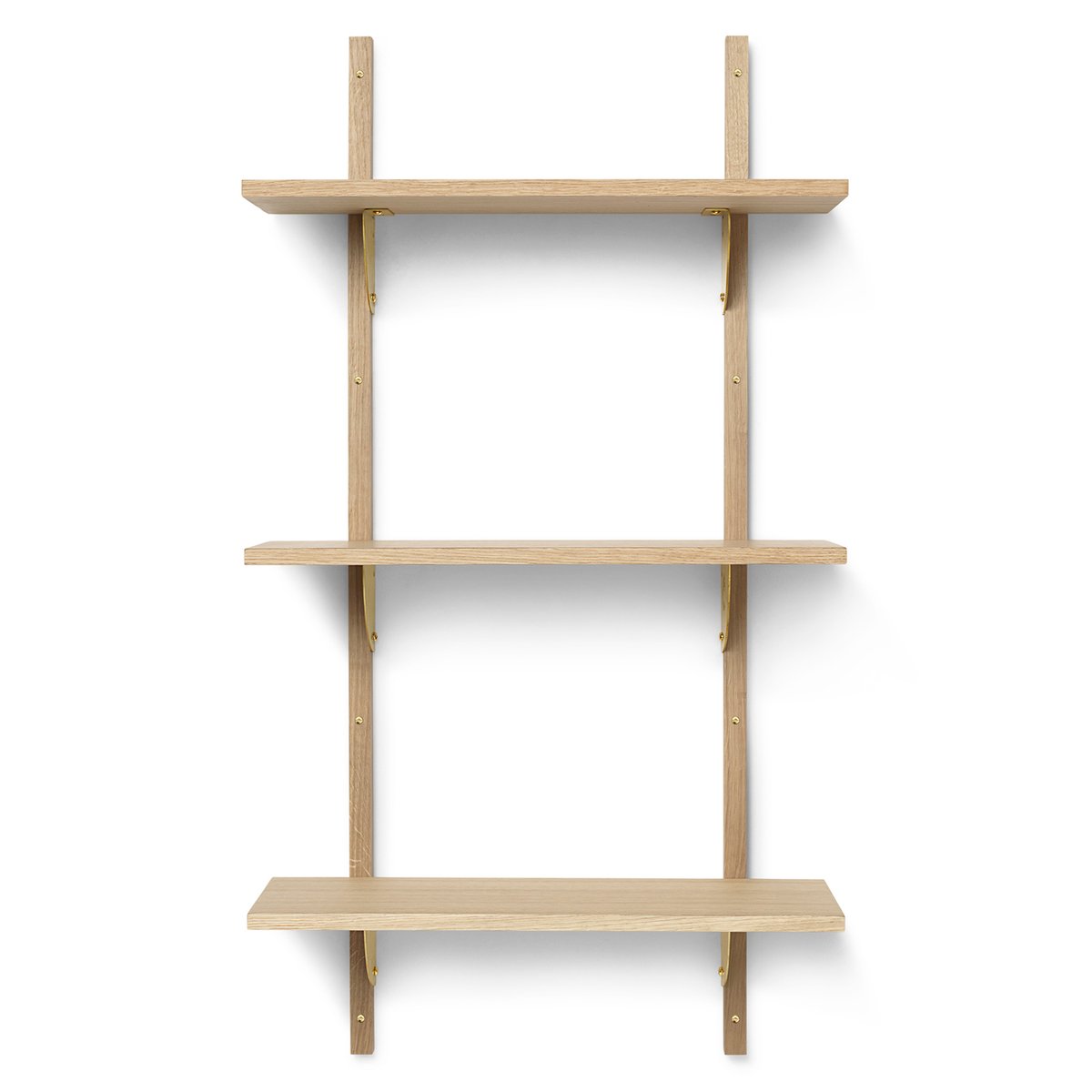 Ferm Living Sector hylle S/L Eik-messing