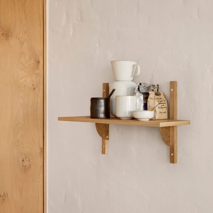 Sector hylle S/S, Eik-messing Ferm Living