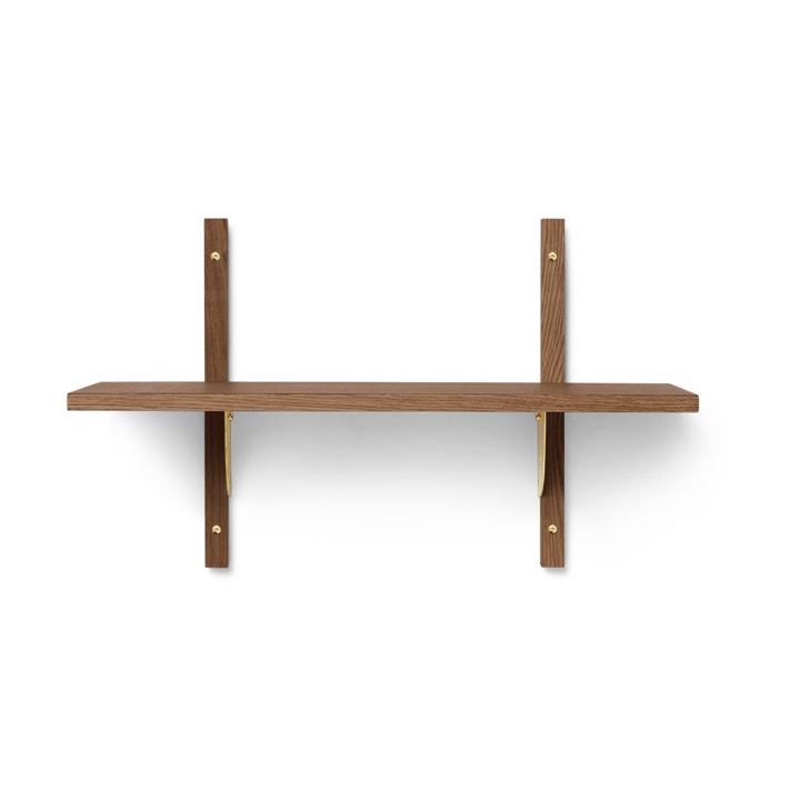 Sector hylle S/S - Smoked Oak, brass - Ferm Living