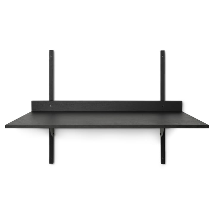 Sector skrivebord - Black ash-black brass - Ferm LIVING