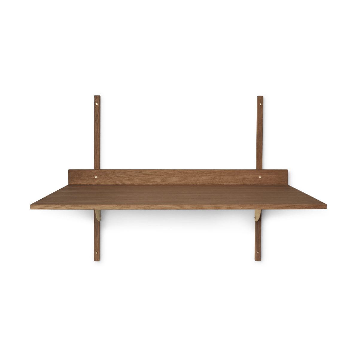 Bilde av Ferm Living Sector skrivebord Smoked Oak brass