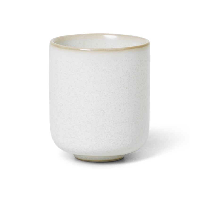 Ferm Living Seikki kopp stor Cream | Skandinavisk Design | Tekopper | Hvit