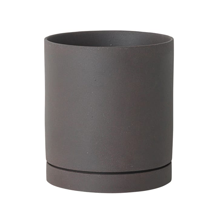 Sekki blomsterpotte large Ø15.7 cm - charcoal - Ferm LIVING