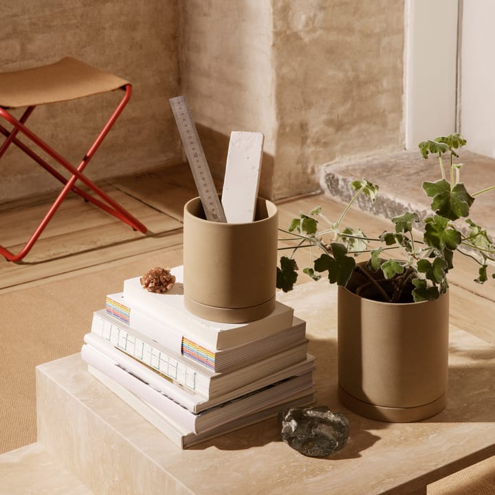 Sekki blomsterpotte medium Ø13.5 cm, Sand Ferm Living