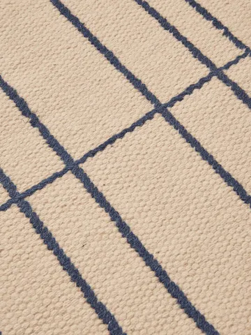 Sen gulvteppe - Parchment-indigo, 80x200 cm - Ferm Living
