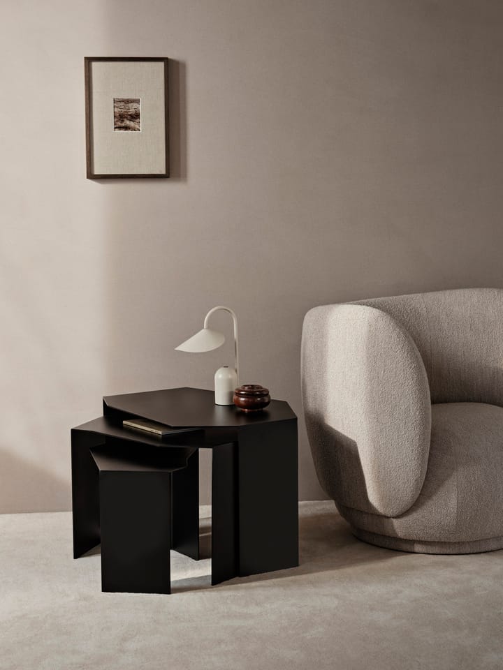 Shard cluster bord 3-pakn., Black Ferm Living