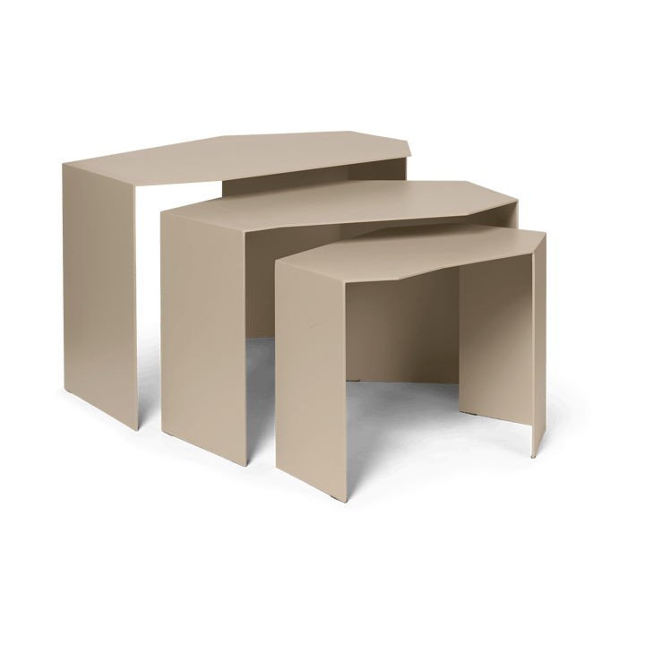 Shard cluster bord 3-pakn. - Cashmere - Ferm Living