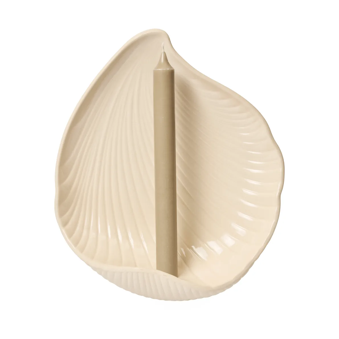Shell vegglysestake, Off-white, 24x9,5x28,2 cm Ferm Living