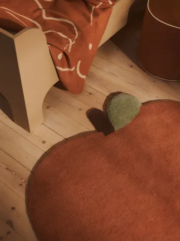 Skye teppe - Sienna-parchment, 80x120 cm - Ferm Living