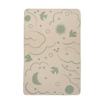 Skye teppe - Tea green-parchment, 80x120 cm - Ferm Living