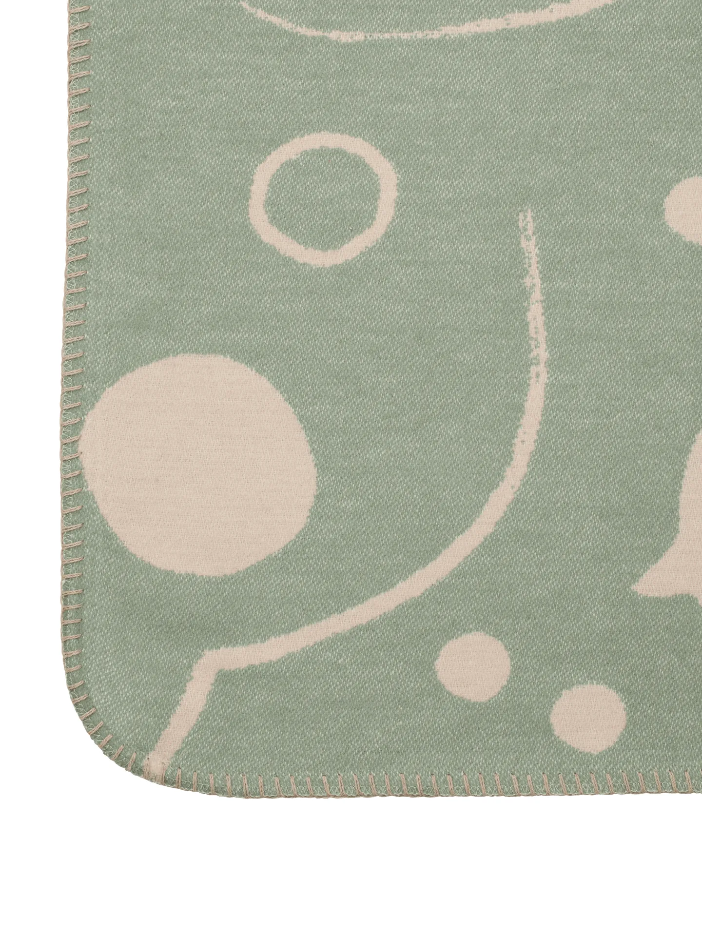 Skye teppe, Tea green-parchment, 80x120 cm Ferm Living