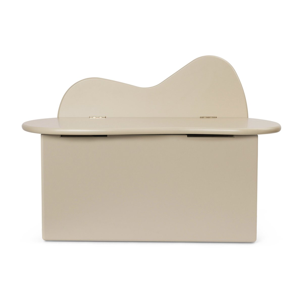 Ferm Living Slope benk med oppbevaring 75 x 38 x 51 cm Cashmere