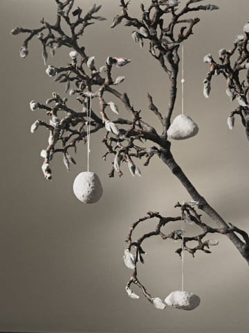 Snowball ornaments juletrepynt 3 deler - White - Ferm Living