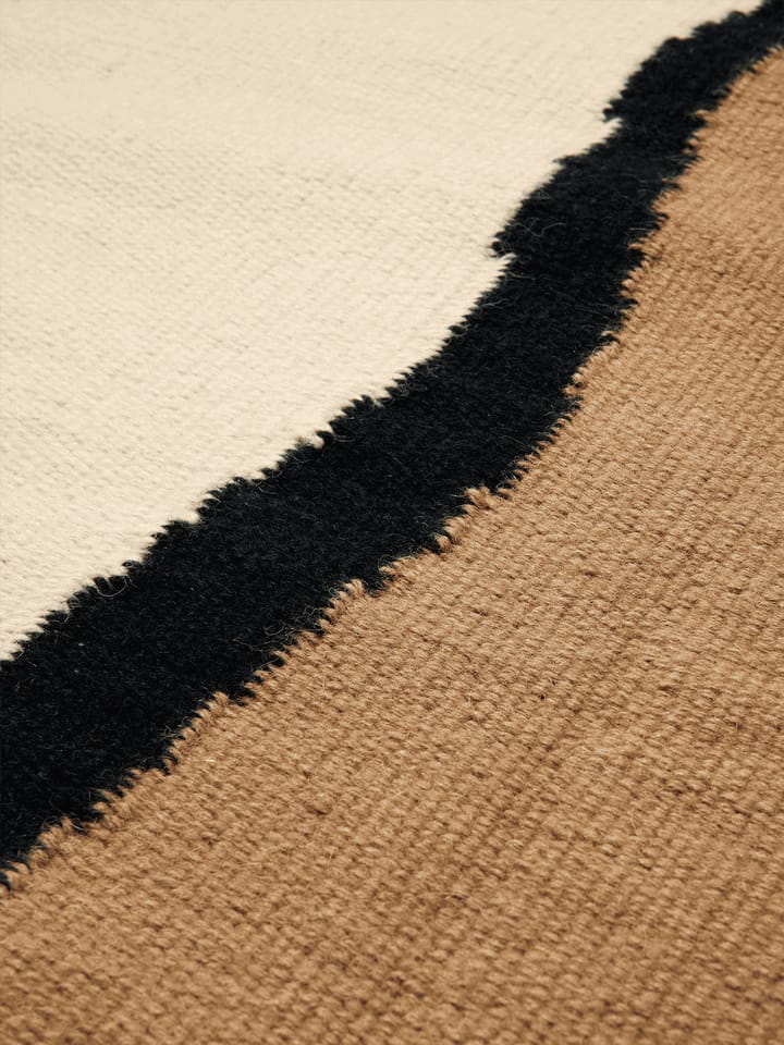 Soil Kelim teppe, Dark sand-off white, 140x200 cm Ferm Living