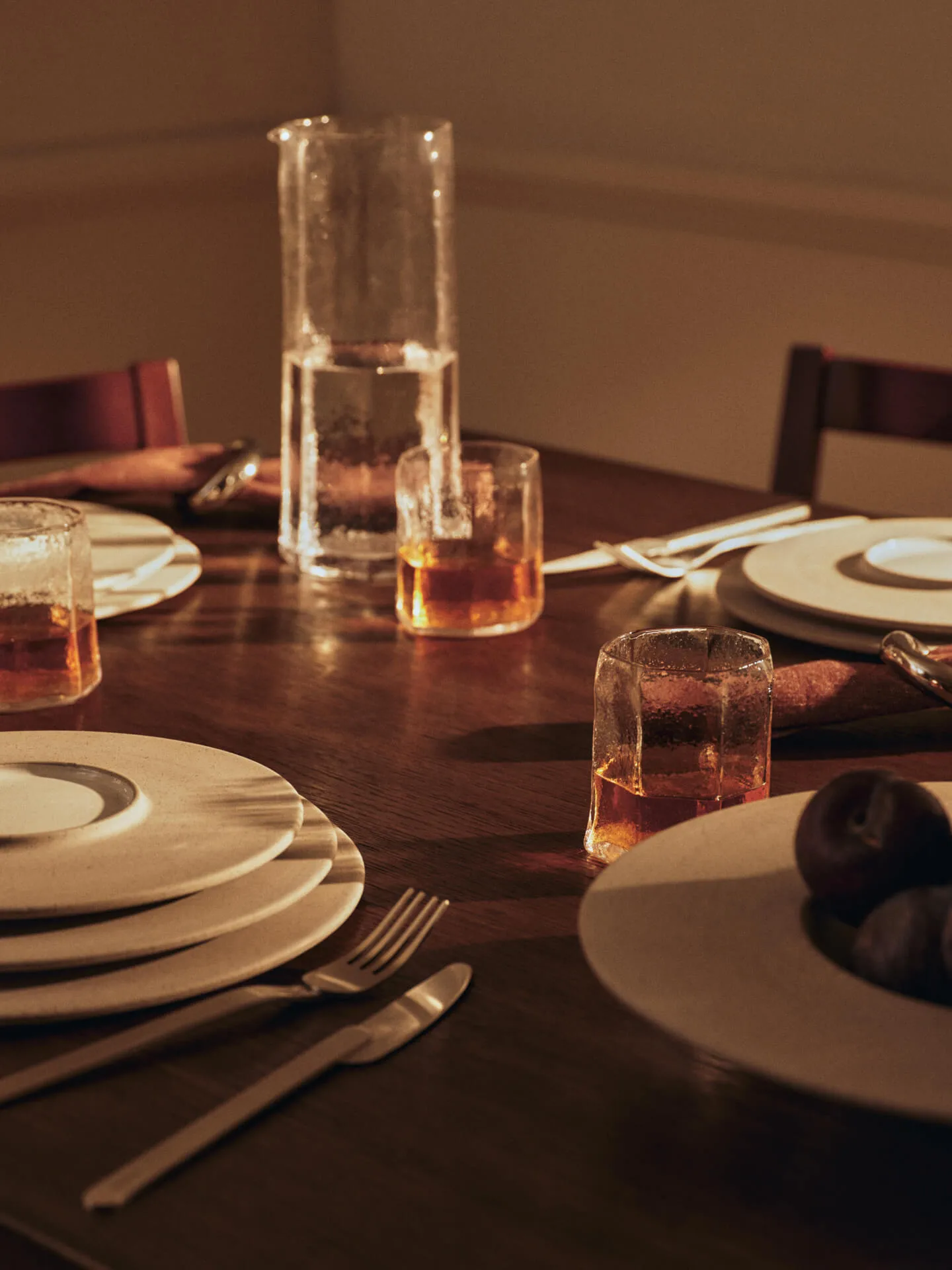 Sonae tallerken 2-pk, Grey-white, Ø25 cm Ferm Living