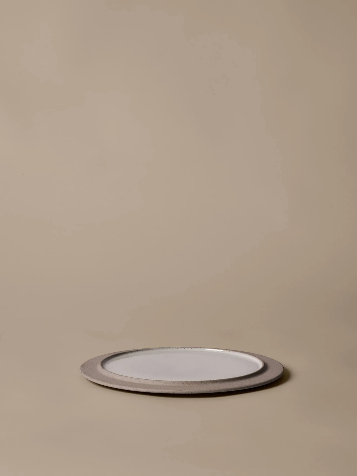 Sonae tallerken 2-pk, Grey-white, Ø28 cm Ferm Living