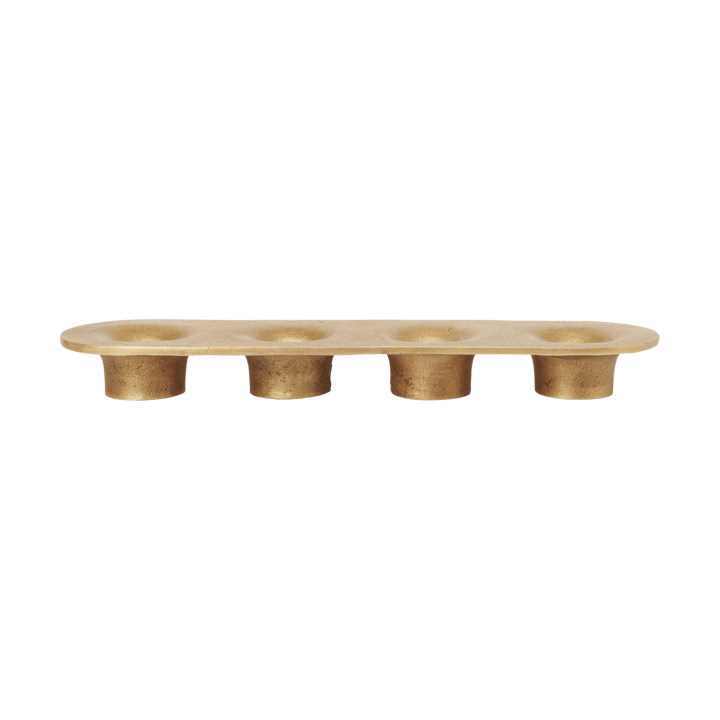 Soothe 4 lysestake 8x29 cm - Brass Finish - Ferm Living