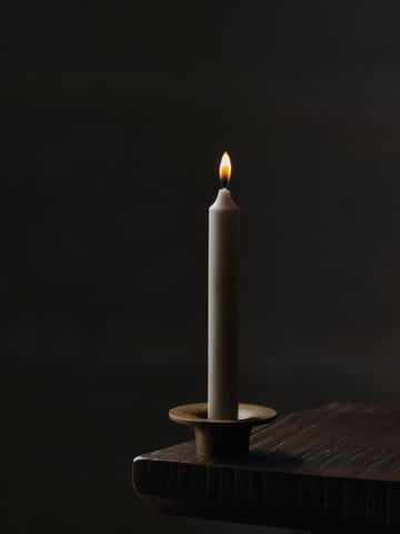 Soothe lysestake Ø8 cm - Brass Finish - Ferm Living