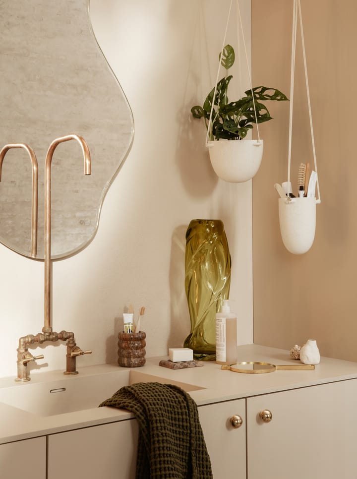 Speckle hengende krukke Ø20,5 cm, Off-white Ferm Living