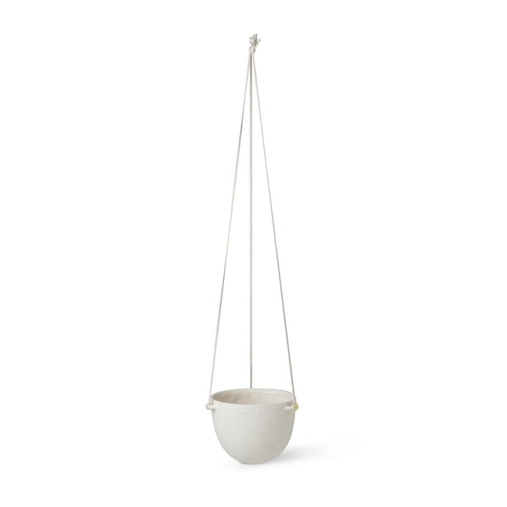 Speckle hengende krukke Ø20,5 cm - Off-white - Ferm Living
