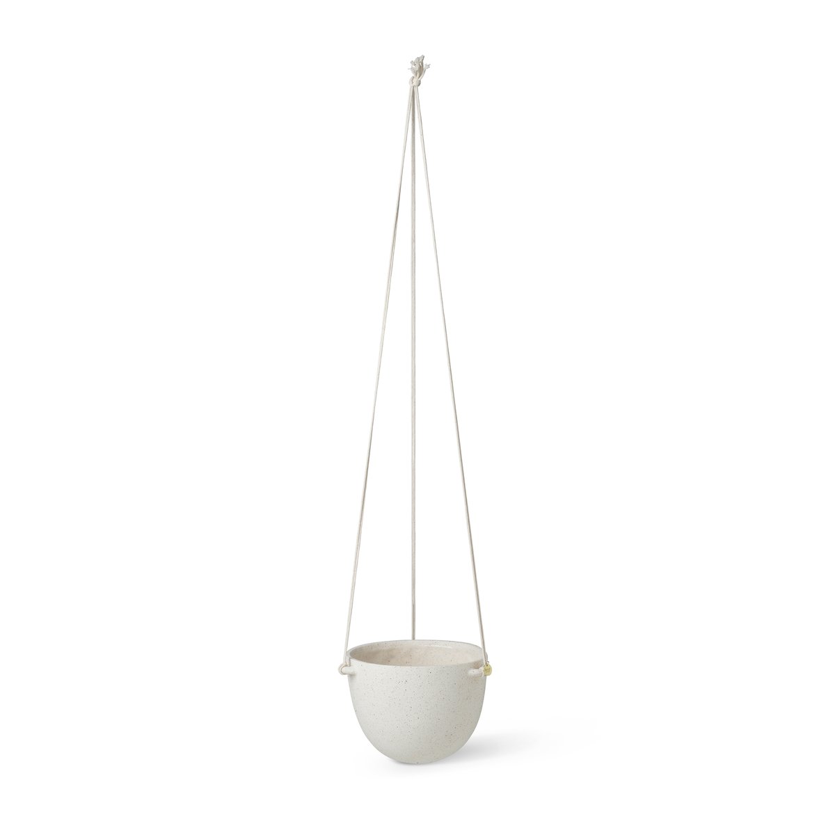 Bilde av Ferm Living Speckle hengende krukke Ø205 cm Off-white