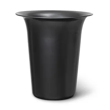 Spun alu kurv høy Ø 35 cm - Blackened Aluminium - Ferm Living