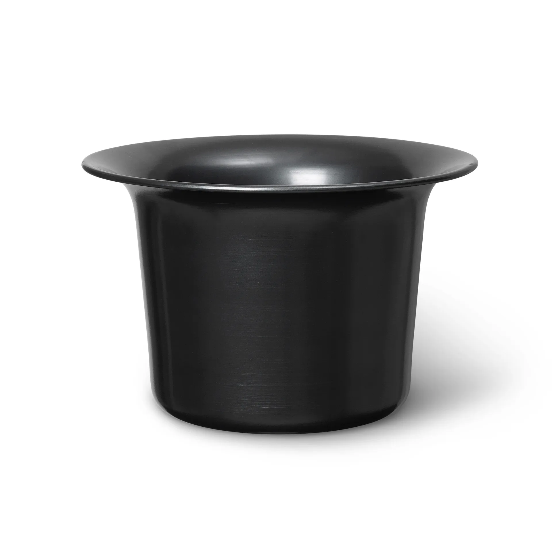Spun alu kurv lav Ø 37 cm, Blackened Aluminium Ferm Living