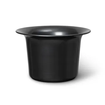 Spun alu kurv lav Ø 37 cm - Blackened Aluminium - Ferm Living