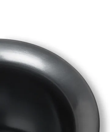 Spun alu kurv lav Ø 37 cm - Blackened Aluminium - Ferm Living